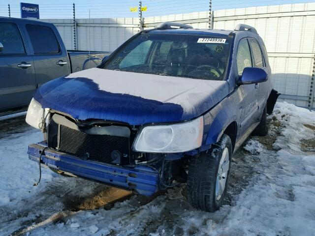 2CKDL73F966170075 - 2006 PONTIAC TORRENT BLUE photo 2