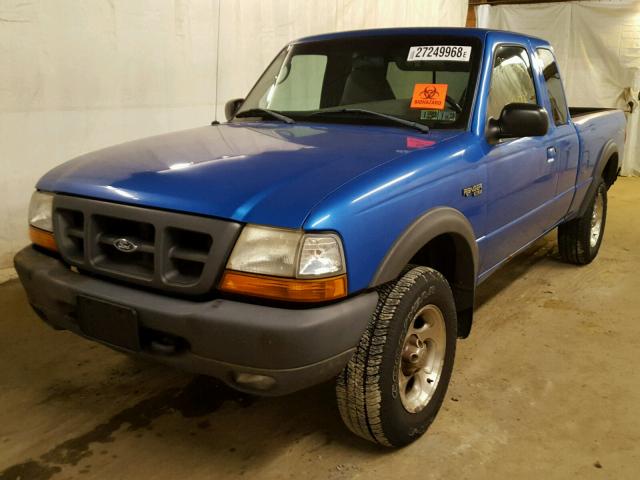 1FTZR15X6WTA70831 - 1998 FORD RANGER SUP BLUE photo 2