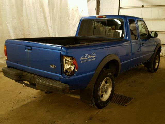 1FTZR15X6WTA70831 - 1998 FORD RANGER SUP BLUE photo 4