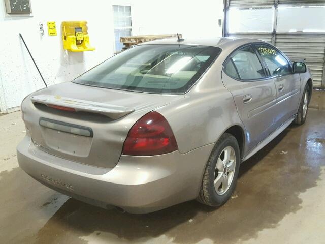 2G2WP552661122988 - 2006 PONTIAC GRAND PRIX TAN photo 4