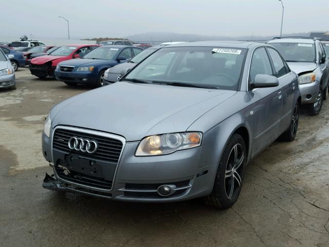 WAUDH78E37A247503 - 2007 AUDI A4 3.2 QUA SILVER photo 2