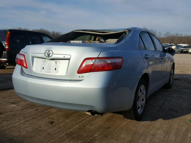 4T1BE46K69U875708 - 2009 TOYOTA CAMRY BASE BLUE photo 4