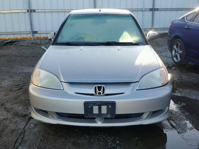 JHMES95633S015570 - 2003 HONDA CIVIC HYBR SILVER photo 9