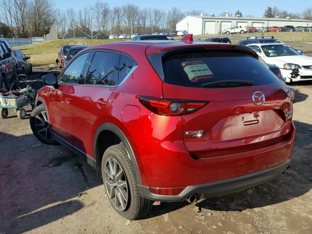 JM3KFBDL1H0221116 - 2017 MAZDA CX-5 GRAND RED photo 3