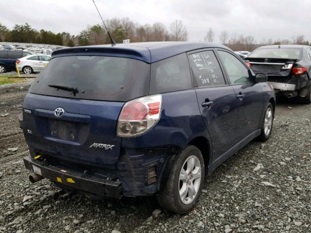 2T1KR32E57C671060 - 2007 TOYOTA COROLLA MA BLUE photo 4