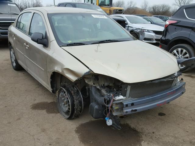 1G1AK55F077202159 - 2007 CHEVROLET COBALT LS GOLD photo 1