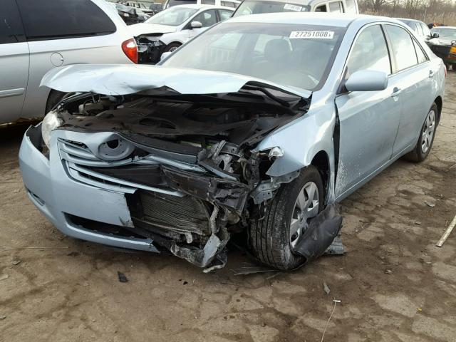 4T1BK46K57U557407 - 2007 TOYOTA CAMRY NEW BLUE photo 2