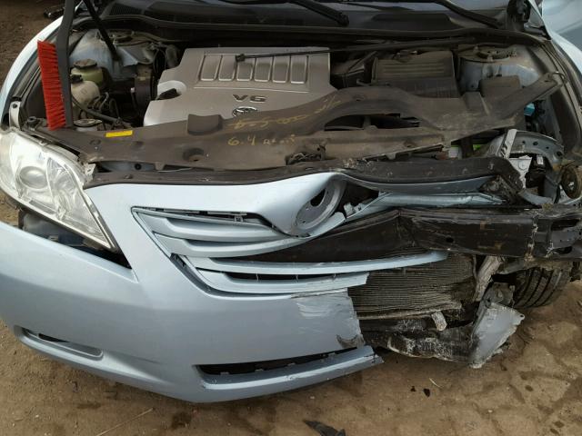 4T1BK46K57U557407 - 2007 TOYOTA CAMRY NEW BLUE photo 7