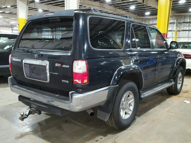 JT3HN86R129075740 - 2002 TOYOTA 4RUNNER SR BLACK photo 4