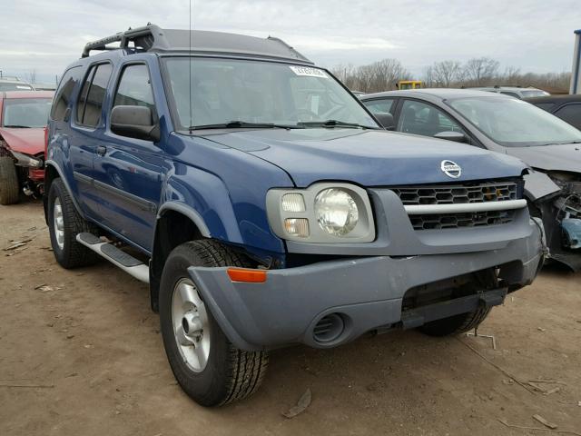 5N1ED28Y93C651352 - 2003 NISSAN XTERRA XE BLUE photo 1