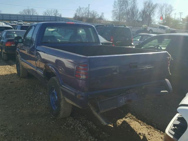 1GTDT19W3SK500814 - 1995 GMC SONOMA BLUE photo 3