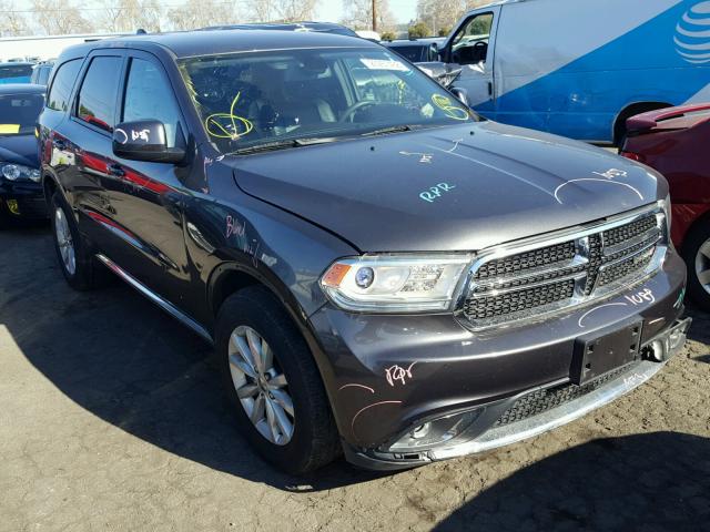 1C4RDHAG7EC576065 - 2014 DODGE DURANGO SX GRAY photo 1