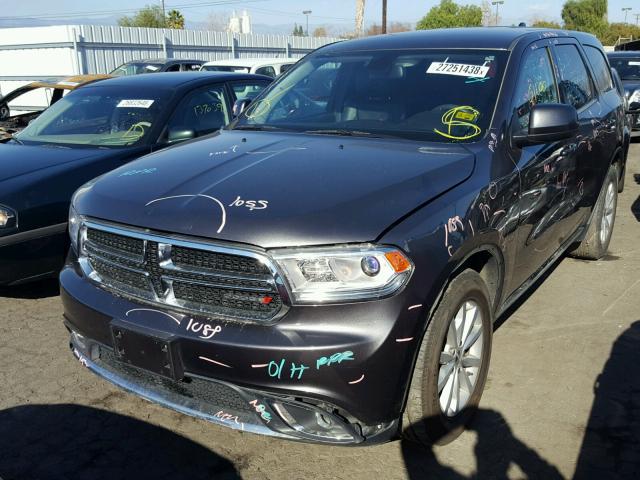 1C4RDHAG7EC576065 - 2014 DODGE DURANGO SX GRAY photo 2