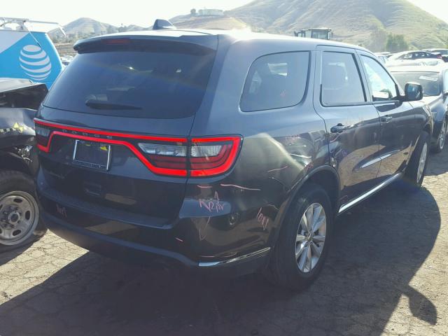 1C4RDHAG7EC576065 - 2014 DODGE DURANGO SX GRAY photo 4