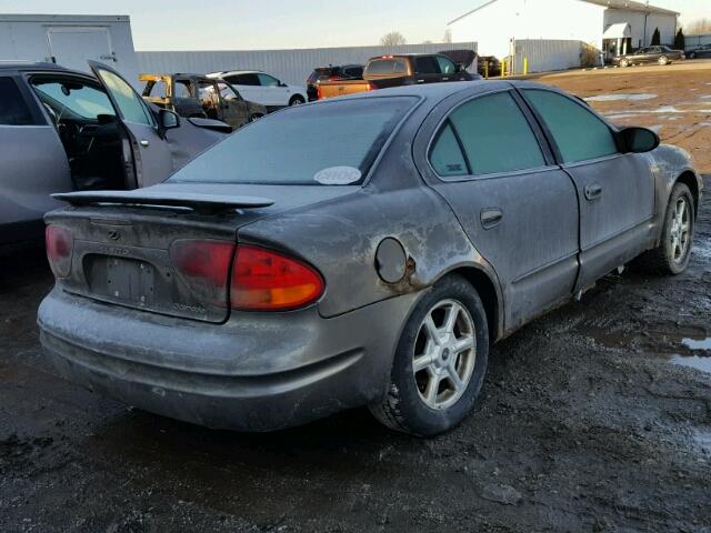 1G3NF52E72C266062 - 2002 OLDSMOBILE ALERO GLS GRAY photo 4