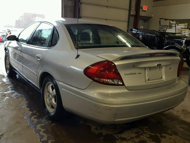 1FAHP53285A153922 - 2005 FORD TAURUS SE GRAY photo 3