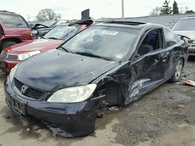 1HGEM22924L044931 - 2004 HONDA CIVIC EX Qara foto 10