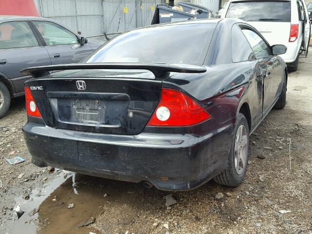 1HGEM22924L044931 - 2004 HONDA CIVIC EX Qara foto 4