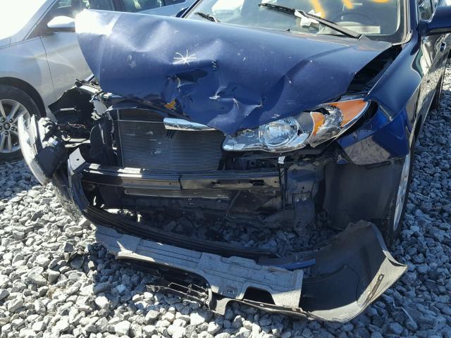 KMHDU4AD8AU025457 - 2010 HYUNDAI ELANTRA BL BLUE photo 9