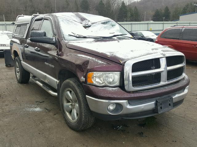 1D7HU18D74S566399 - 2004 DODGE RAM 1500 S PURPLE photo 1