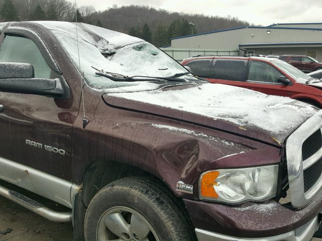 1D7HU18D74S566399 - 2004 DODGE RAM 1500 S PURPLE photo 9