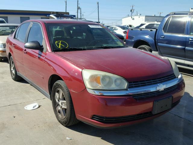 1G1ZT52805F278800 - 2005 CHEVROLET MALIBU LS MAROON photo 1