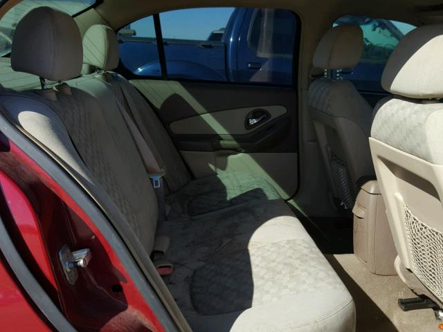 1G1ZT52805F278800 - 2005 CHEVROLET MALIBU LS MAROON photo 6