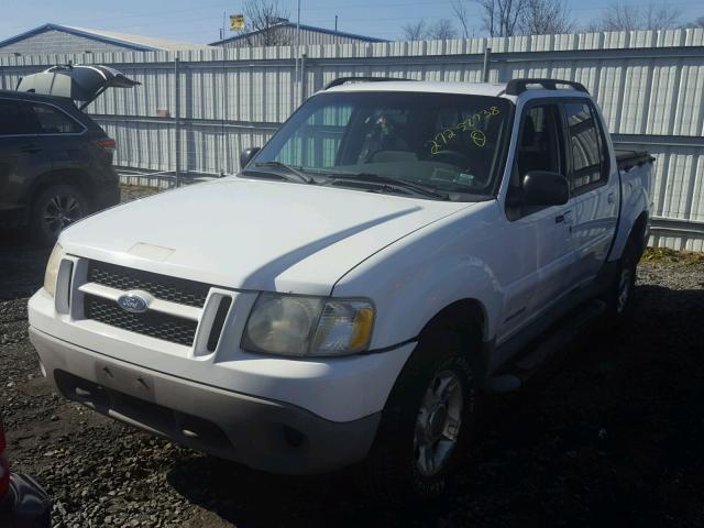 1FMZU77E81UB98158 - 2001 FORD EXPLORER S WHITE photo 2