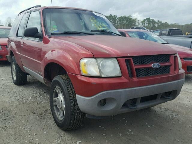 1FMYU60E02UB54284 - 2002 FORD EXPLORER S RED photo 1