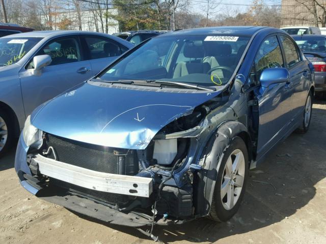 2HGFA16847H508554 - 2007 HONDA CIVIC EX ლურჯი ფოტო 2