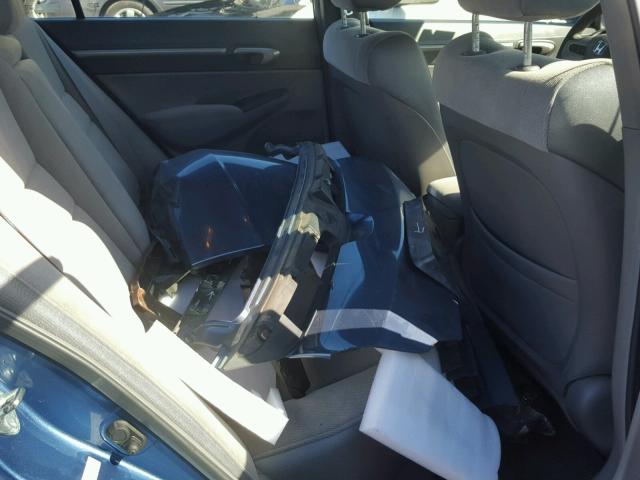 2HGFA16847H508554 - 2007 HONDA CIVIC EX ლურჯი ფოტო 9