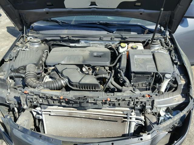 W04GP5EC3B1022608 - 2011 BUICK REGAL CXL GRAY photo 7