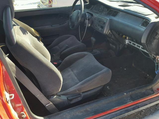2HGEJ1222SH544457 - 1995 HONDA CIVIC EX 红色 照片 5