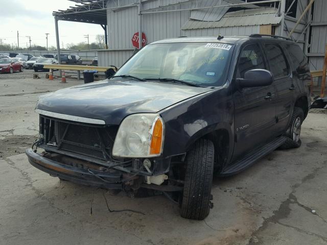 1GKFC13027R244102 - 2007 GMC YUKON BLACK photo 2