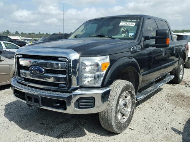 1FT7W2B66EEB77429 - 2014 FORD F250 SUPER BLACK photo 2