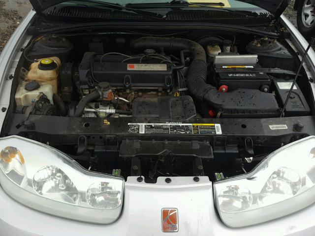 1G8ZR12751Z109820 - 2001 SATURN SC2 SILVER photo 7