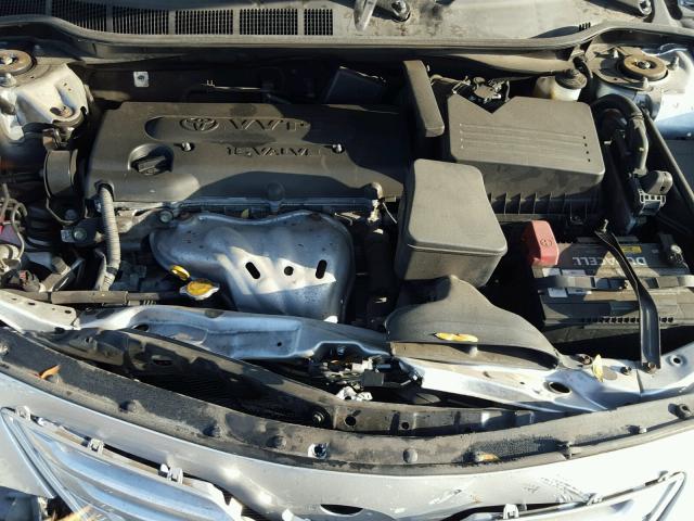 4T1BE46KX9U362395 - 2009 TOYOTA CAMRY BASE SILVER photo 7