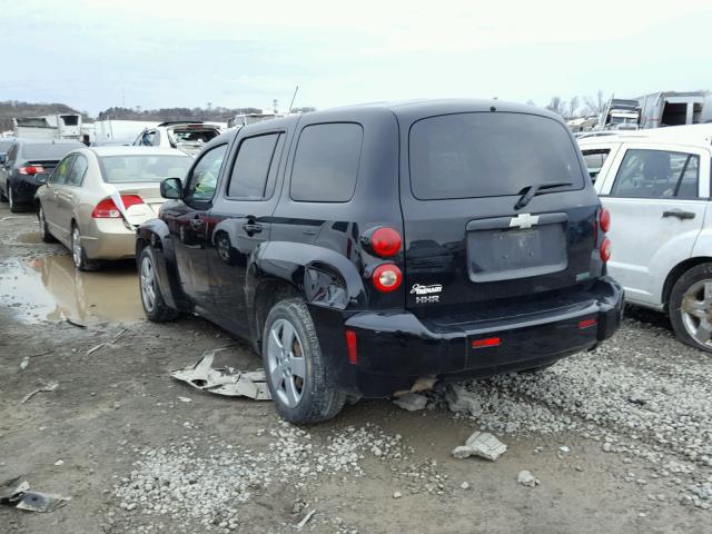 3GNBAADB0AS548380 - 2010 CHEVROLET HHR LS BLACK photo 3