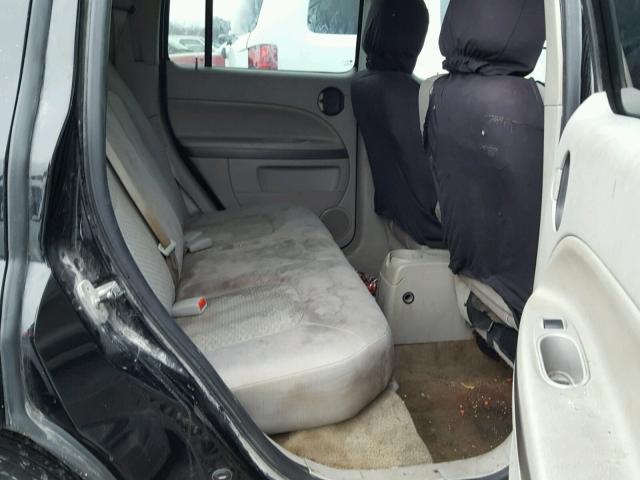 3GNBAADB0AS548380 - 2010 CHEVROLET HHR LS BLACK photo 6