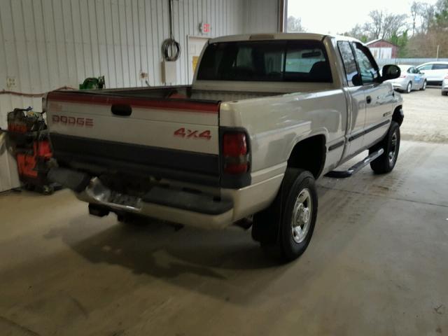 1B7KF23Z7XJ542276 - 1999 DODGE RAM 2500 SILVER photo 4