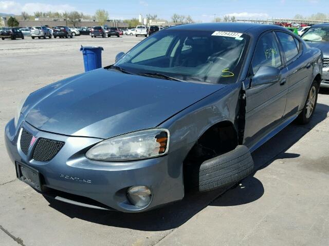 2G2WR554361180763 - 2006 PONTIAC GRAND PRIX BLUE photo 2