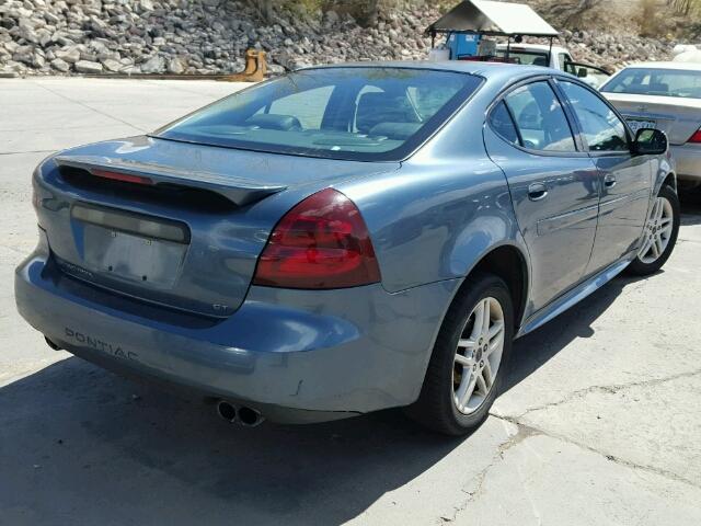 2G2WR554361180763 - 2006 PONTIAC GRAND PRIX BLUE photo 4