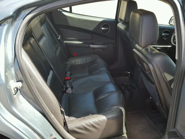 2G2WR554361180763 - 2006 PONTIAC GRAND PRIX BLUE photo 6