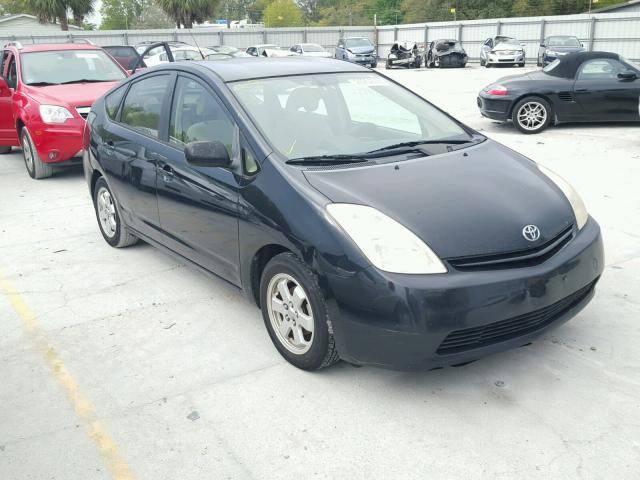 JTDKB22U840084072 - 2004 TOYOTA PRIUS BLACK photo 1