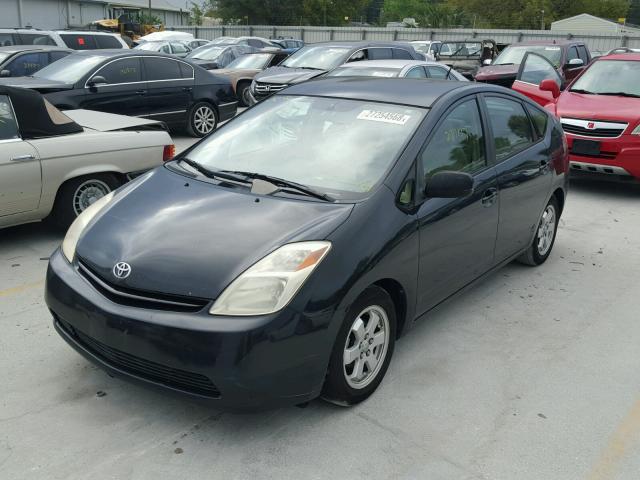 JTDKB22U840084072 - 2004 TOYOTA PRIUS BLACK photo 2