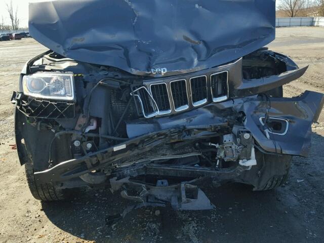 1C4RJFBG0EC578459 - 2014 JEEP GRAND CHER GRAY photo 9