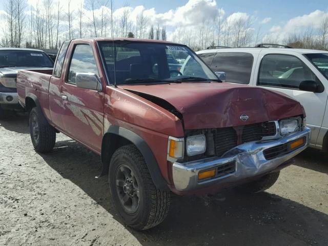 1N6SD16Y6SC340090 - 1995 NISSAN TRUCK KING RED photo 1