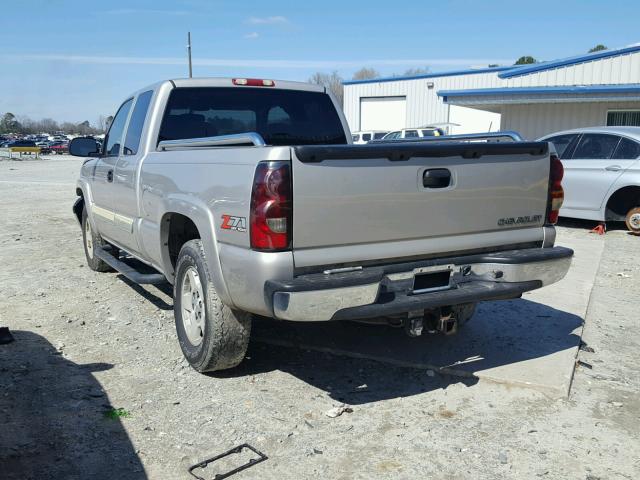 2GCEK19T541261069 - 2004 CHEVROLET SILVERADO SILVER photo 3