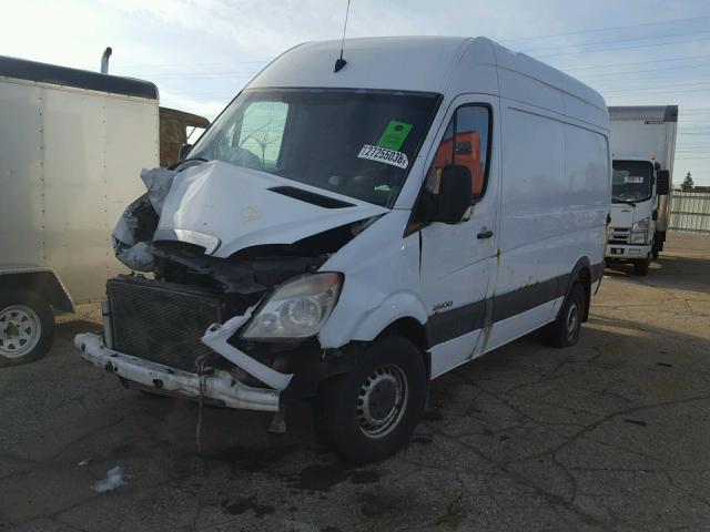 WD0PE745175152596 - 2007 DODGE SPRINTER 2 WHITE photo 2