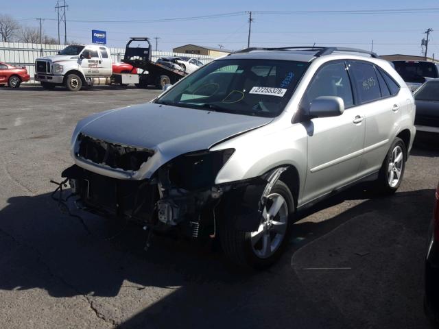 JTJGK31U070008330 - 2007 LEXUS RX 350 SILVER photo 2